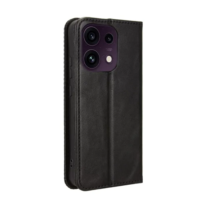 Étui Oppo Reno16 FS/F Le Cirénius Style Cuir Noir - photo 8