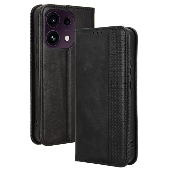 Étui Oppo Reno16 FS/F Le Cirénius Style Cuir Noir - photo 9