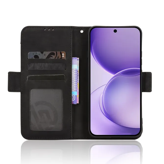 Housse Oppo Reno16 FS/F premium avec porte cartes Noir - photo 5