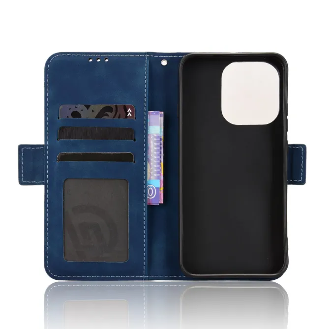 Housse Oppo Reno16 FS/F premium avec porte cartes Bleu marine - photo 20
