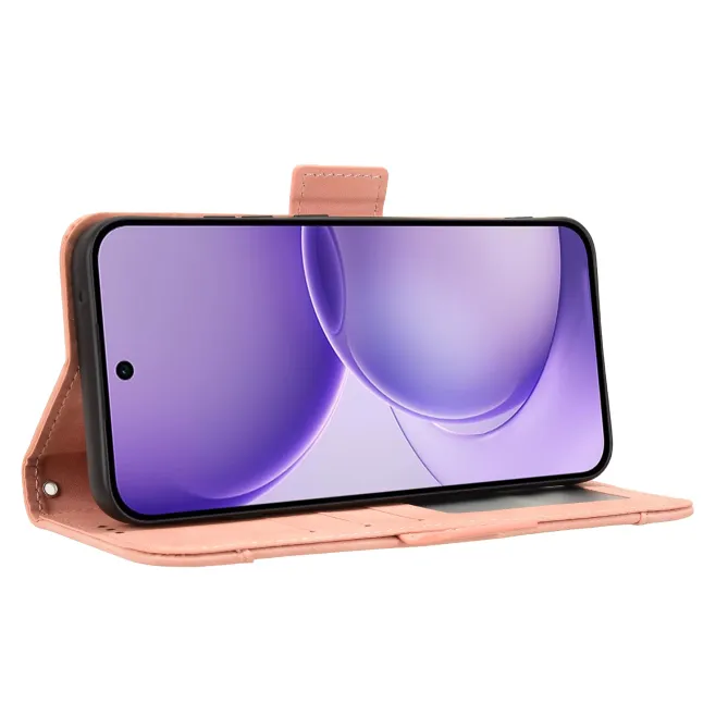 Housse Oppo Reno16 FS/F premium avec porte cartes Or Rose - photo 30