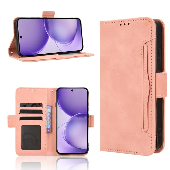Housse Oppo Reno16 FS/F premium avec porte cartes Or Rose - photo 32