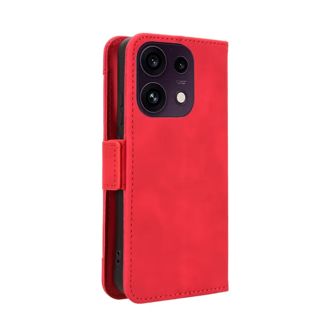 Housse Oppo Reno16 FS/F premium avec porte cartes Rouge - photo 39