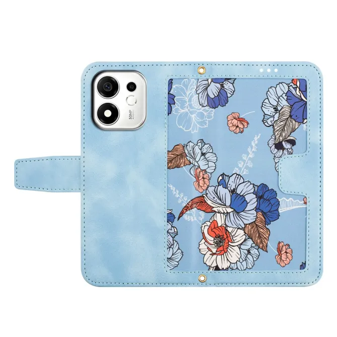 Housse Honor 600 Smart fleurie avec dragonne - photo 5