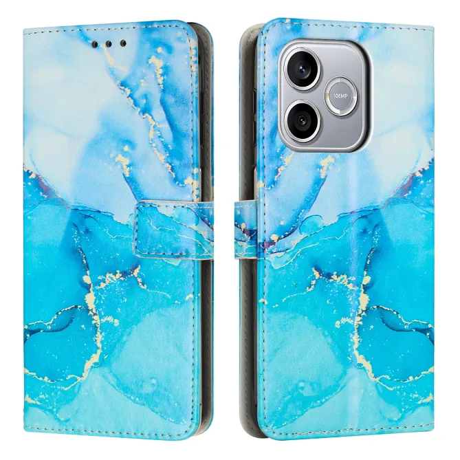 Housse Honor 600 Smart marbre lagon avec dragonne