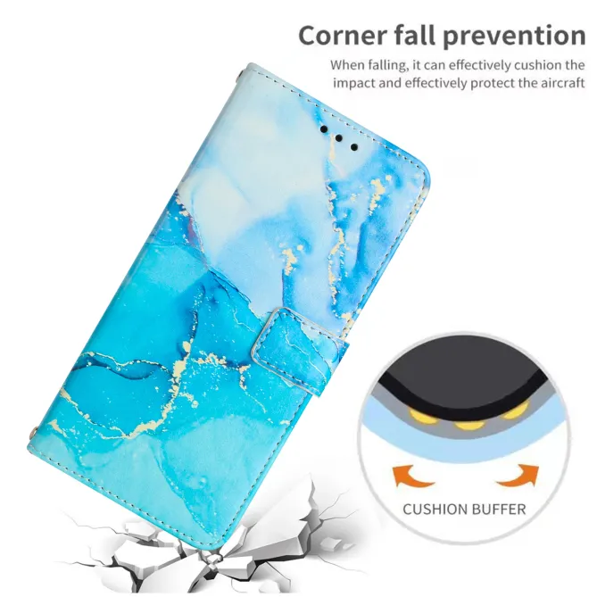 Housse Honor 600 Smart marbre lagon avec dragonne - photo 5