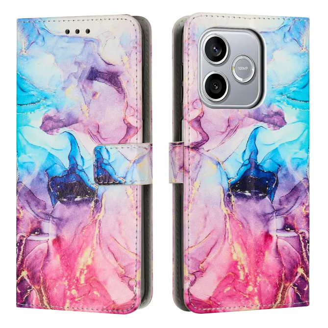 Housse Honor 600 Smart marbre crépuscule avec dragonne