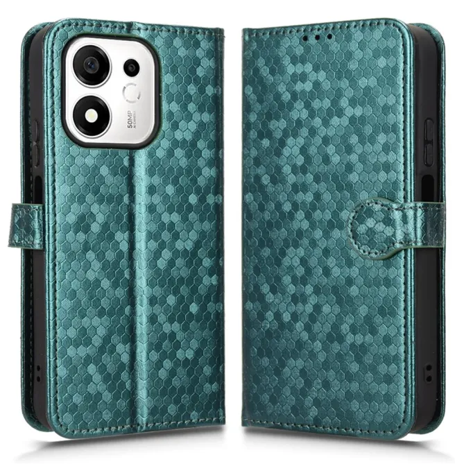 Housse Honor 600 Smart Portefeuille Alvéole Vert foncé - photo 19