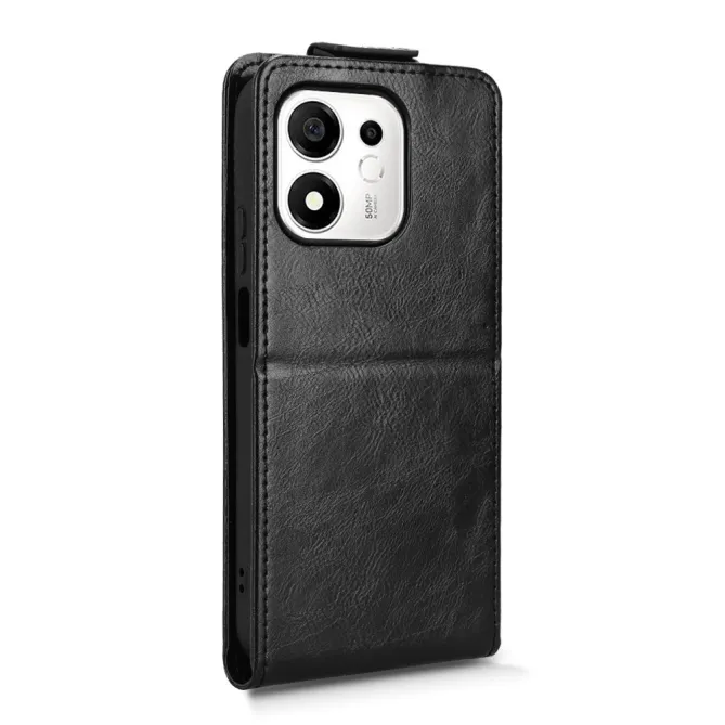 Housse Honor 600 Smart Effet Cuir Clapet Vertical avec Porte-Cartes Noir - photo 7