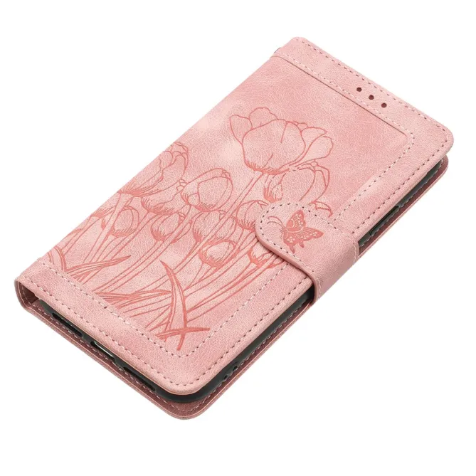 Housse Honor 600 Smart tulipes avec 5 porte-cartes Or Rose - photo 4