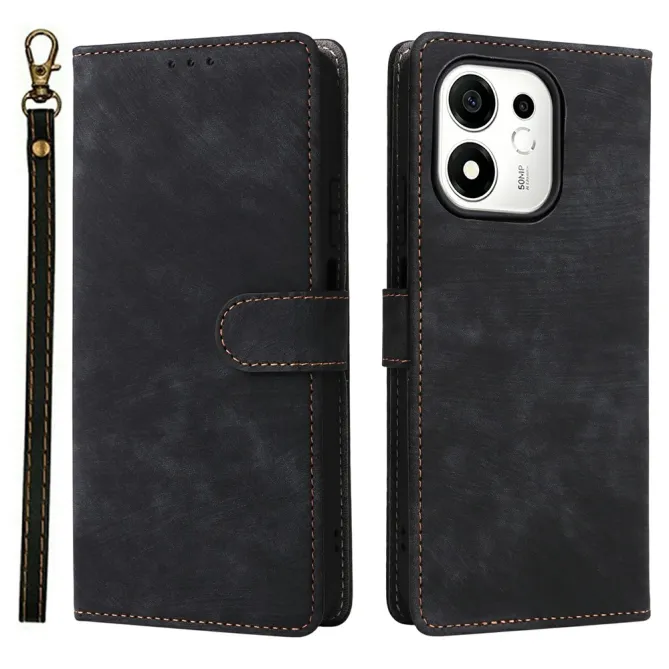 Housse Honor 600 Smart rétro porte-cartes avec dragonne Noir