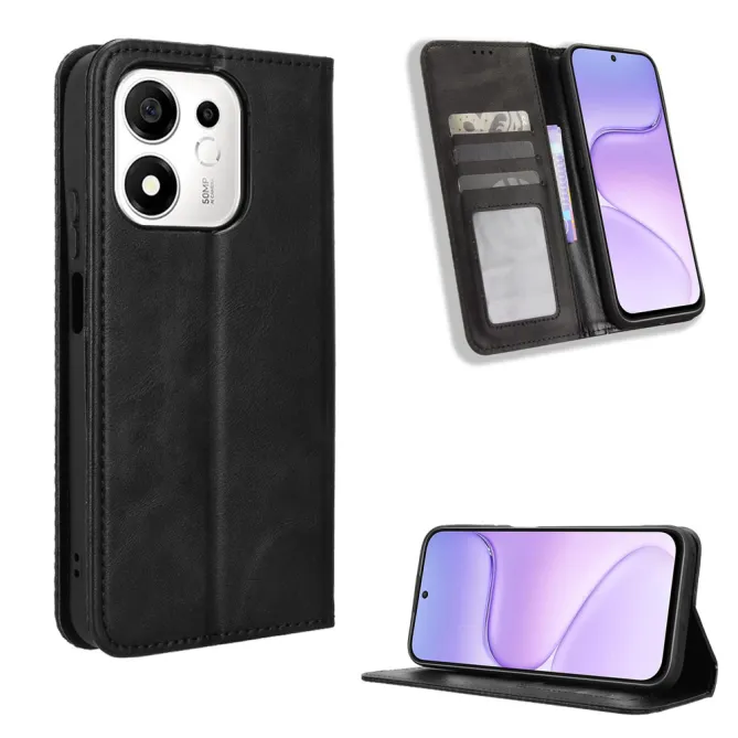 Étui Honor 600 Smart Le Cirénius Style Cuir Noir
