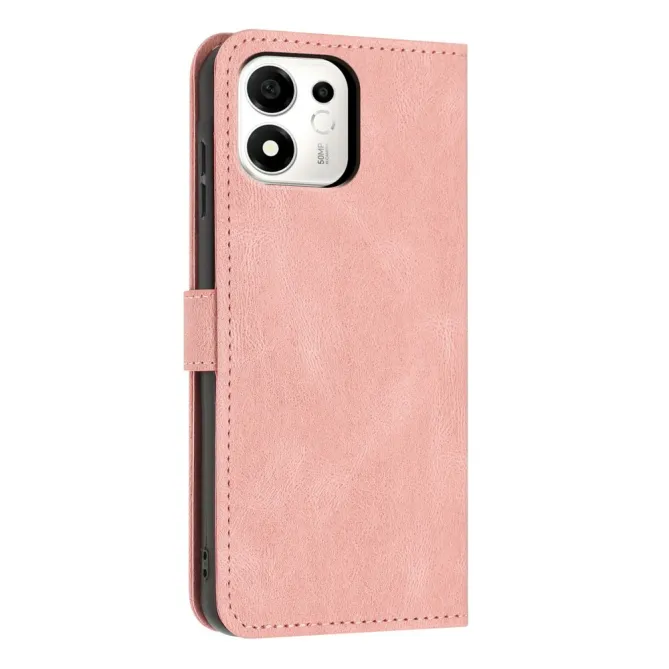 Housse Honor 600 Smart papillons et fleurs avec dragonne Or Rose - photo 8