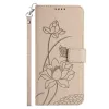 Housse Honor 600 Smart fleurs de lotus avec dragonne Beige - photo 10