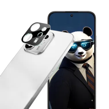 Protection objectifs Honor 600 Smart en verre trempé et acrylique noir