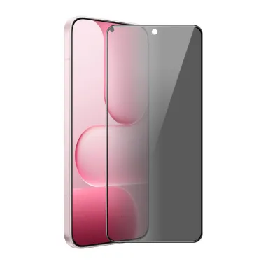 Verre trempé anti-espion Honor 600 Smart couverture intégrale
