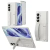 Coque Samsung Galaxy Z Fold8 Ultra avec sangle de maintien et anneau Blanc