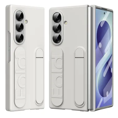 Coque Samsung Galaxy Z Fold8 Ultra avec sangle de maintien et anneau Blanc - photo 2