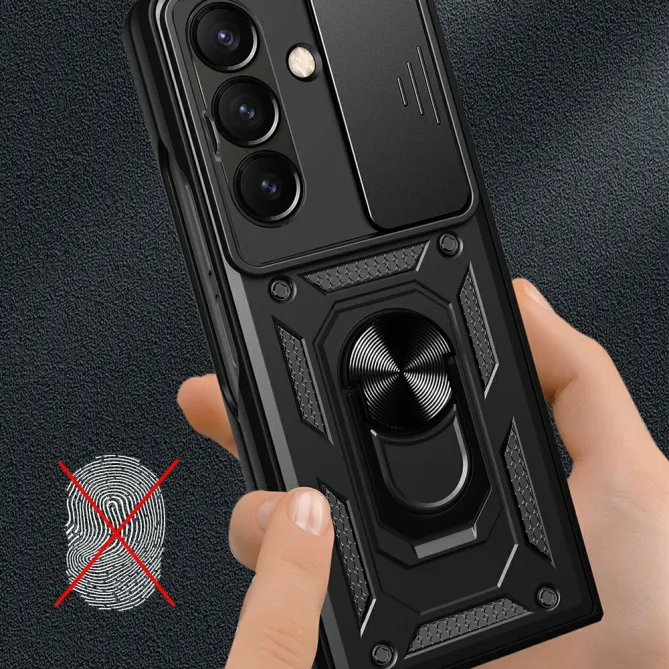 Coque Samsung Galaxy Z Fold8 Ultra cache caméra coulissant et béquille Noir - photo 5