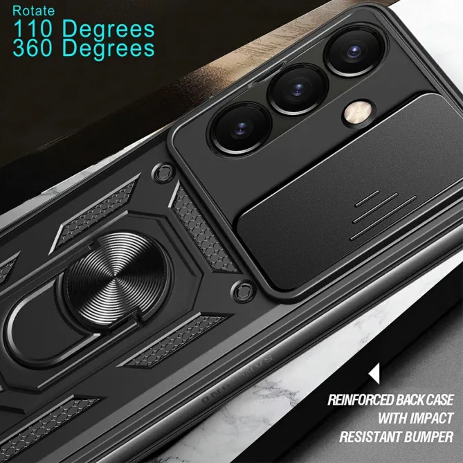 Coque Samsung Galaxy Z Fold8 Ultra cache caméra coulissant et béquille Noir - photo 7