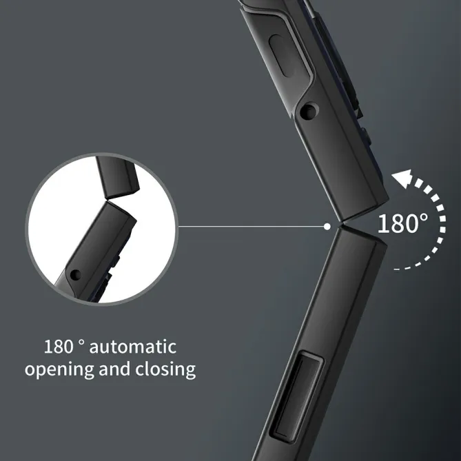 Coque Samsung Galaxy Z Fold8 Ultra cache caméra coulissant et béquille Noir - photo 11