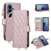 Housse Samsung Galaxy Z Fold8 Ultra matelassée avec pochette zippée Or Rose