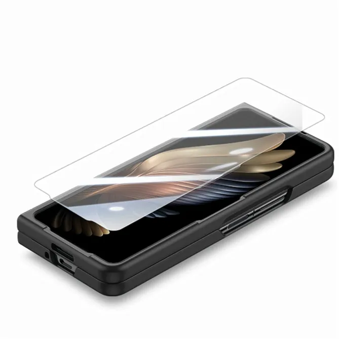 Coque Samsung Galaxy Z Fold8 Ultra soft touch avec verre externe intégré Noir - photo 4