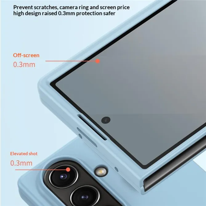 Coque Samsung Galaxy Z Fold8 Ultra avec fenêtre d'affichage et verre Vert clair - photo 8