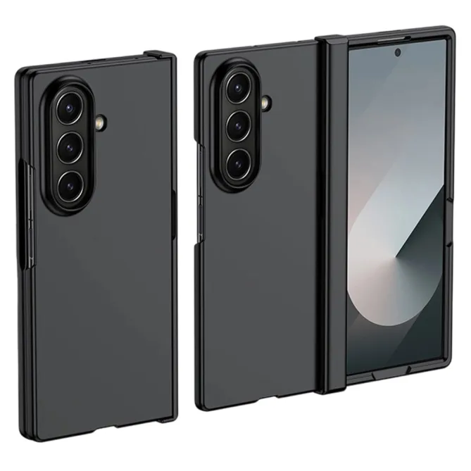 Coque Samsung Galaxy Z Fold8 Ultra enveloppante avec axe charnière Noir