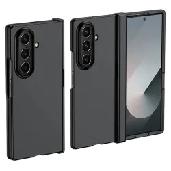Coque Samsung Galaxy Z Fold8 Ultra enveloppante avec axe charnière Noir