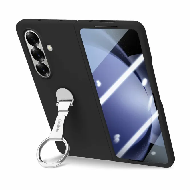 Coque Samsung Galaxy Z Fold8 Ultra anneau 360° avec verre intégré Noir - photo 3