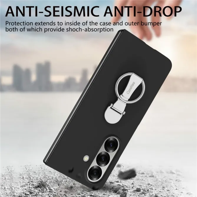 Coque Samsung Galaxy Z Fold8 Ultra anneau 360° avec verre intégré Noir - photo 7