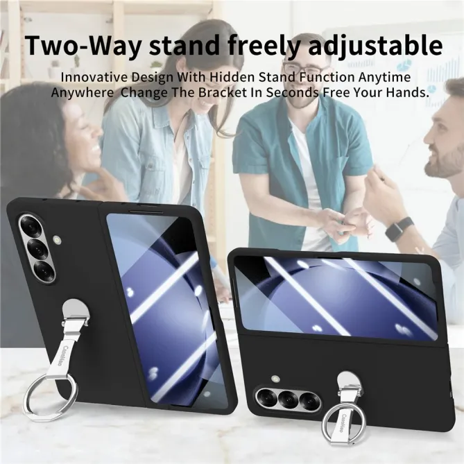 Coque Samsung Galaxy Z Fold8 Ultra anneau 360° avec verre intégré Noir - photo 10