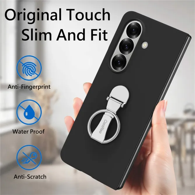 Coque Samsung Galaxy Z Fold8 Ultra anneau 360° avec verre intégré Noir - photo 11