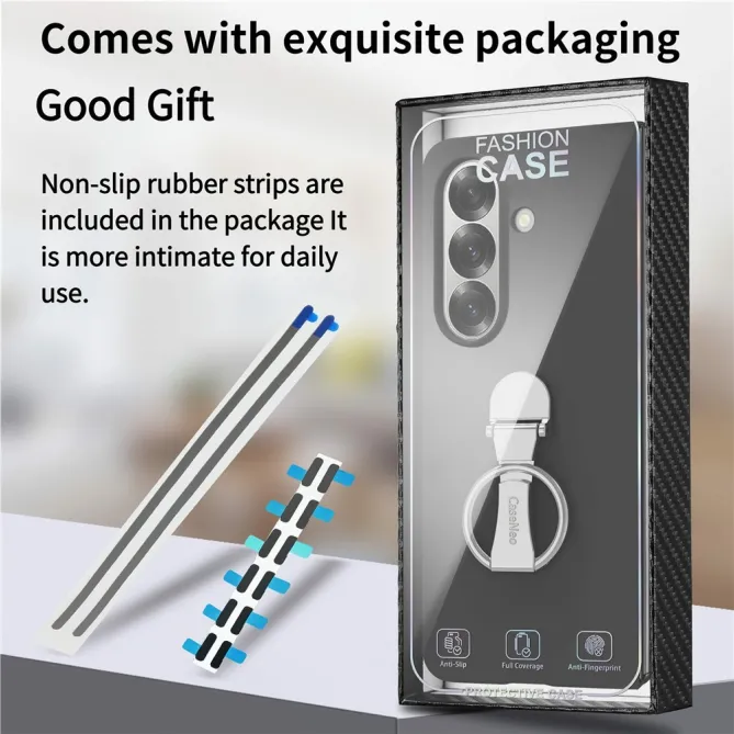 Coque Samsung Galaxy Z Fold8 Ultra anneau 360° avec verre intégré Noir - photo 15