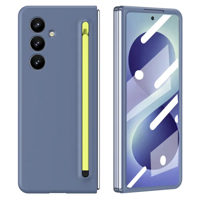 Coque Samsung Galaxy Z Fold8 Ultra avec stylet intégré et verre Bleu marine