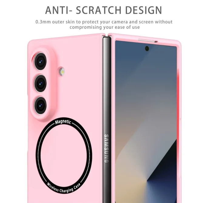 Coque Samsung Galaxy Z Fold8 Ultra magnétique fine Rose - photo 3