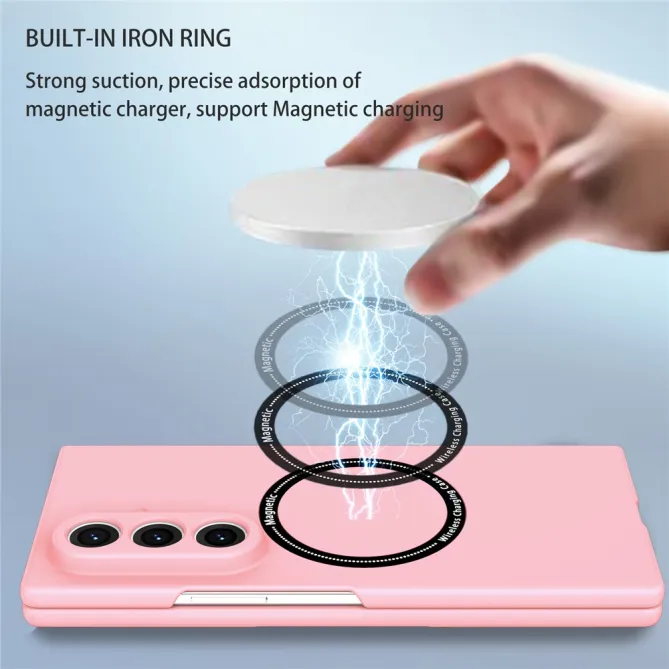 Coque Samsung Galaxy Z Fold8 Ultra magnétique fine Rose - photo 6