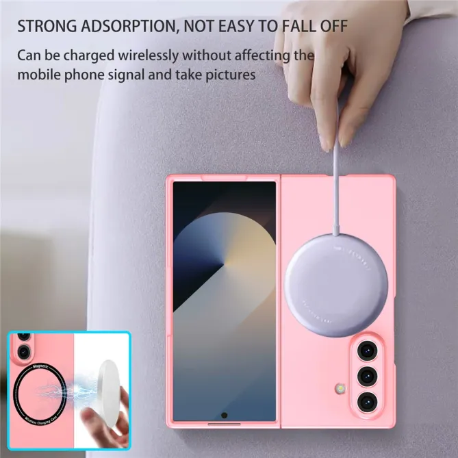 Coque Samsung Galaxy Z Fold8 Ultra magnétique fine Rose - photo 7