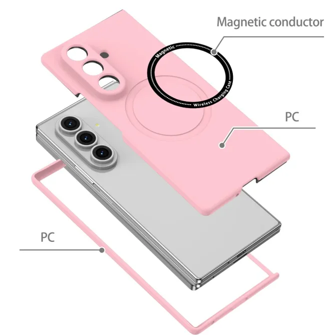 Coque Samsung Galaxy Z Fold8 Ultra magnétique fine Rose - photo 8