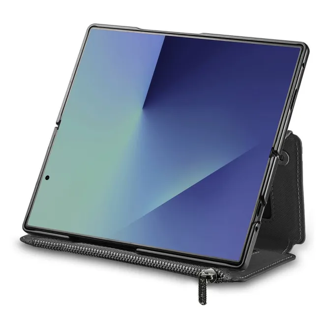 Étui Samsung Galaxy Z Fold8 Ultra portefeuille détachable 11 cartes Noir - photo 4