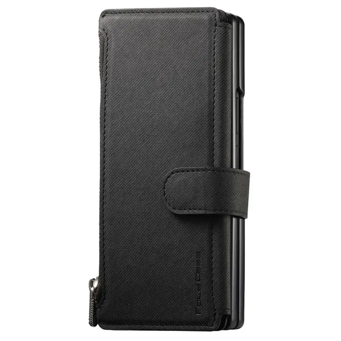 Étui Samsung Galaxy Z Fold8 Ultra portefeuille détachable 11 cartes Noir - photo 14