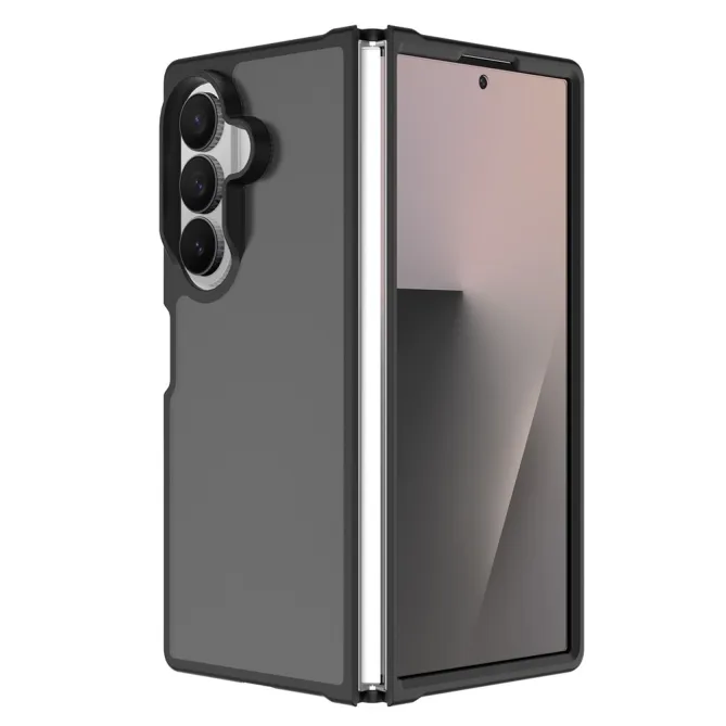 Coque Samsung Galaxy Z Fold8 Ultra dos acrylique soft touch Noir