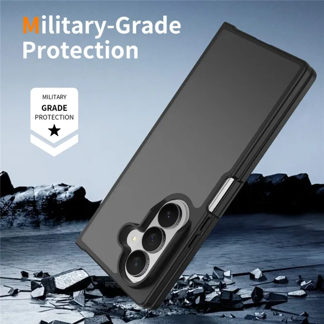 Coque Samsung Galaxy Z Fold8 Ultra dos acrylique soft touch Noir - photo 6