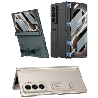 Coque Samsung Galaxy Z Fold8 Ultra verre HD avec charnière aimantée Gris chaud - photo 2