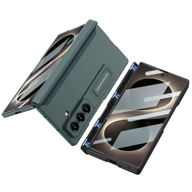 Coque Samsung Galaxy Z Fold8 Ultra verre HD avec charnière aimantée Gris chaud - photo 4
