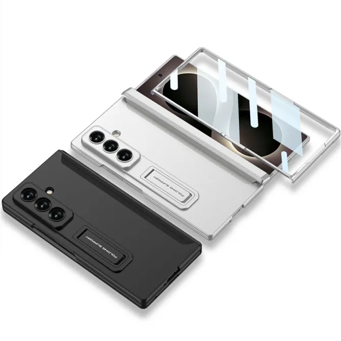 Coque Samsung Galaxy Z Fold8 Ultra verre HD avec charnière aimantée Gris chaud - photo 10