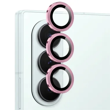 Anneaux objectifs Samsung Galaxy Z Fold8 Ultra stries CD aluminium Or Rose - photo 2