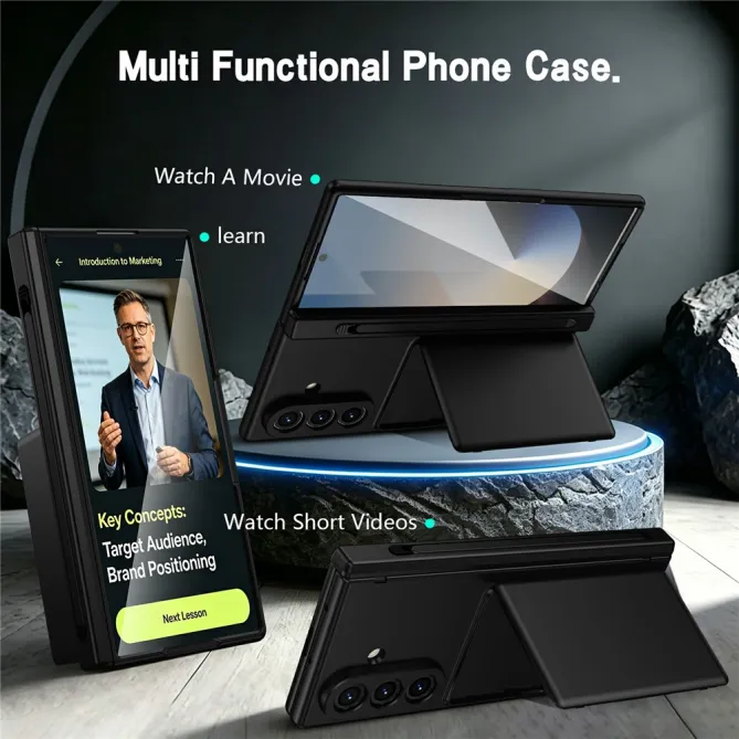 Coque Samsung Galaxy Z Fold8 Ultra porte-cartes avec stylet et verre Noir - photo 5