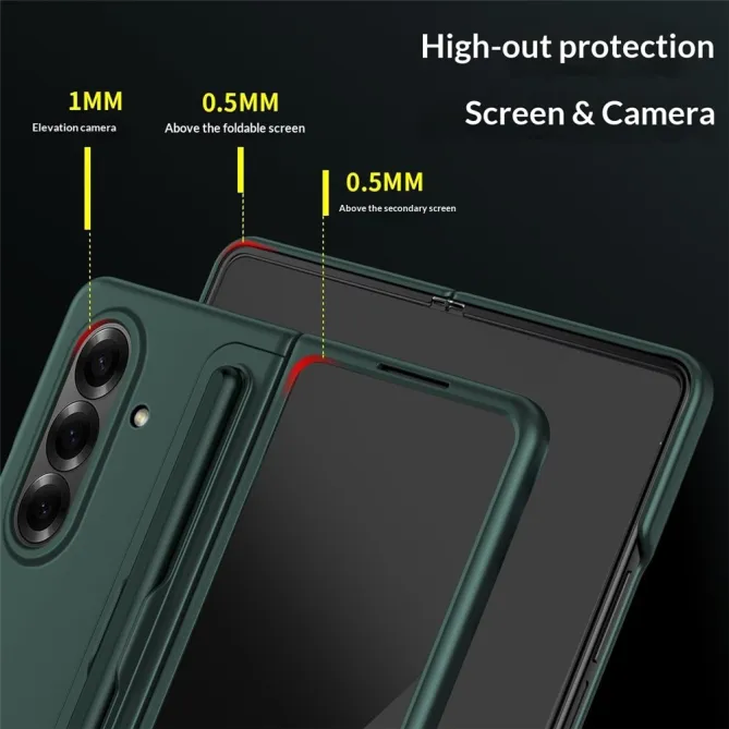 Coque Samsung Galaxy Z Fold8 Ultra modulaire stylet ou béquille Vert - photo 5